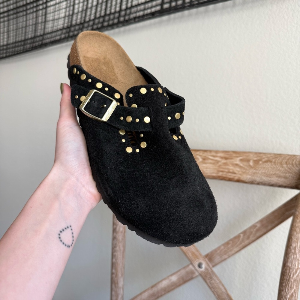Birkenstock Boston Rivets Clogs black - Picture 5 of 7